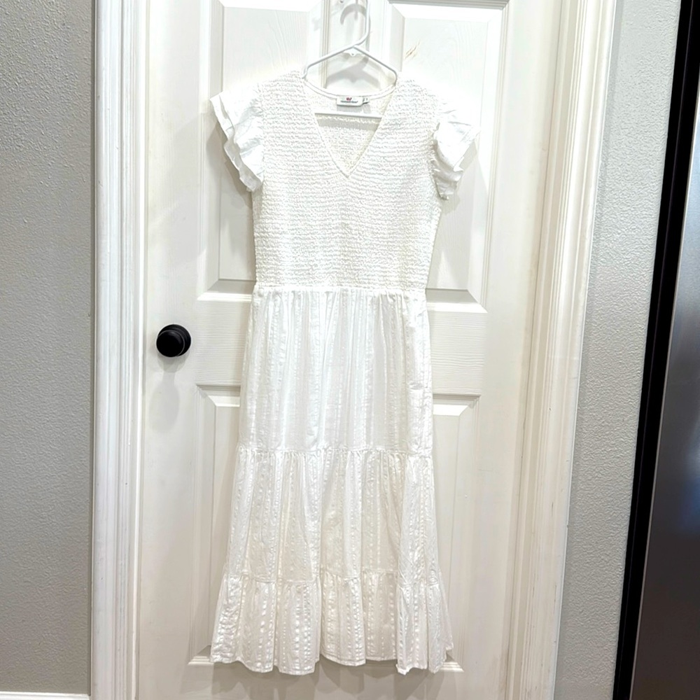 White women’s dress by Vineyard Vines. Size small.